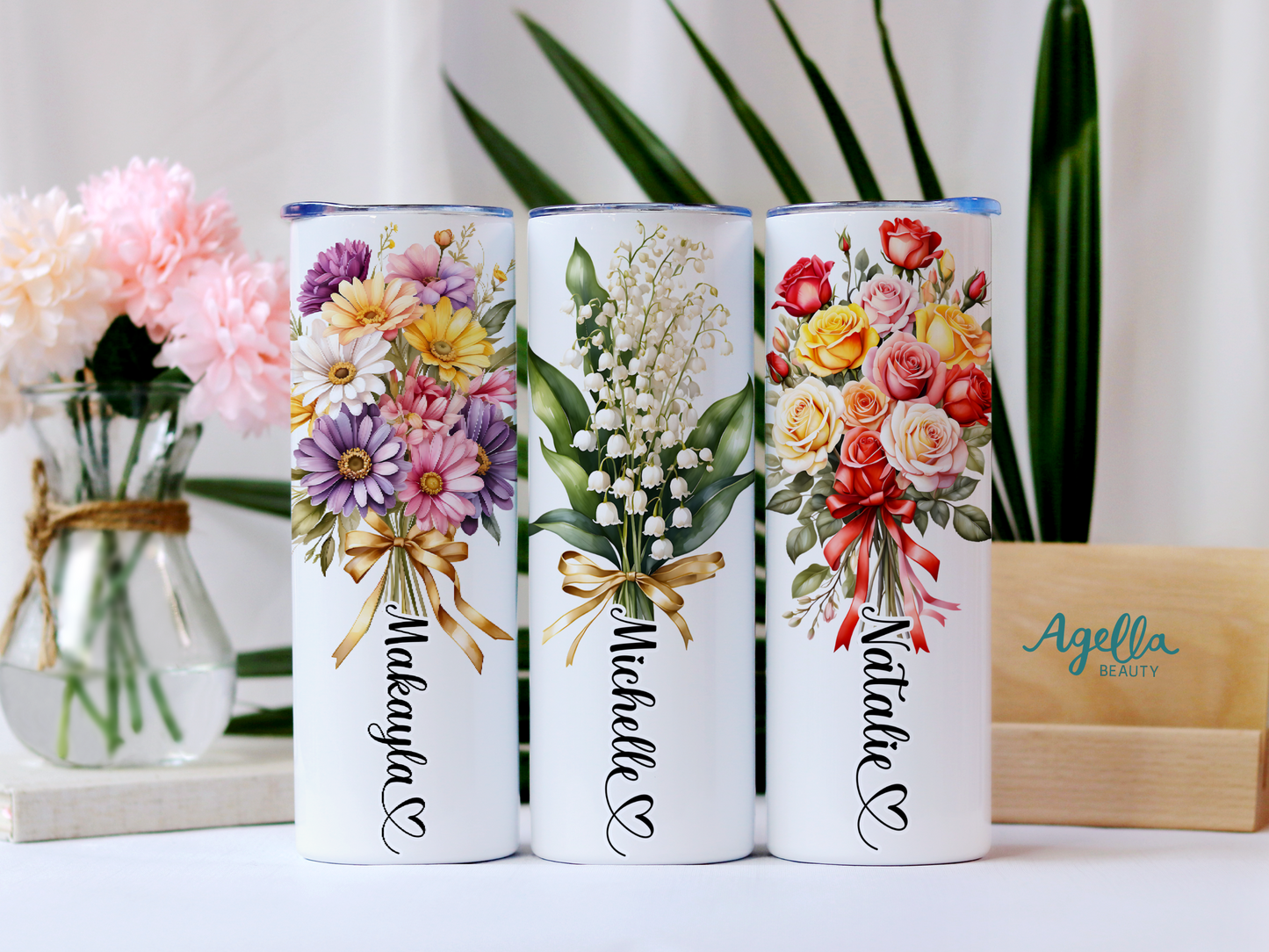 Birth Month Flower Tumbler - December