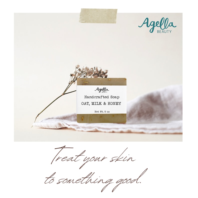 Oatmeal Milk and Honey Bar Soap