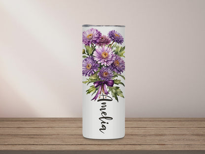 Birth Month Flower Tumbler - September