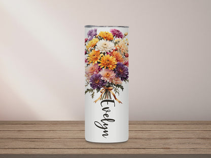 Birth Month Flower Tumbler - November